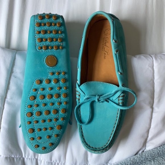 Del Toro blue suede loafers - Picture 2 of 3